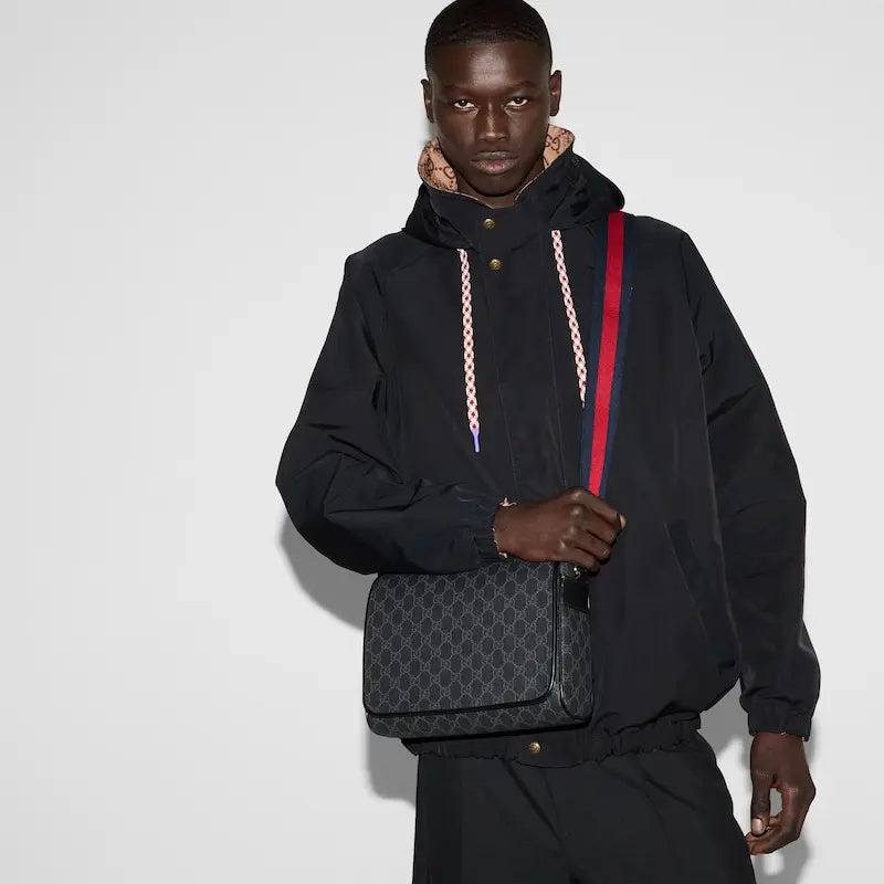 Gucci GG Black Medium Crossbody Bag