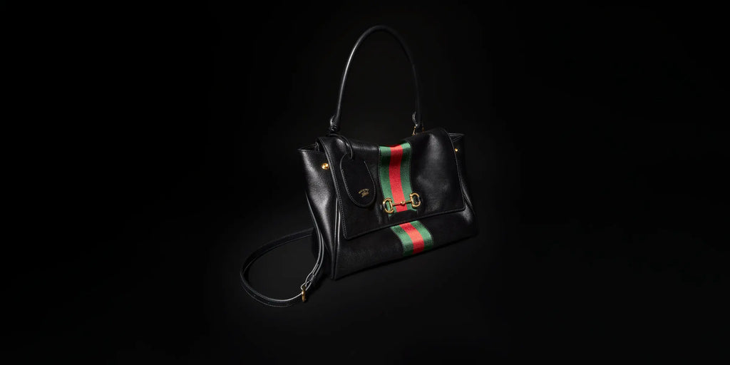 Gucci Paparazzo Series Medium Tote Bag Black