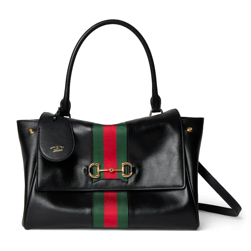 Gucci Paparazzo Series Medium Tote Bag Black