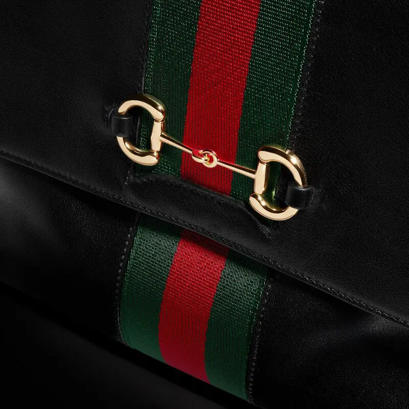 Gucci Paparazzo Series Large Tote Bag Black
