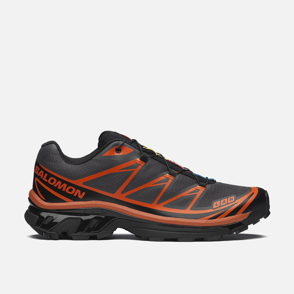 XT-6 - ASPHALT / RED ORANGE / BLACK
