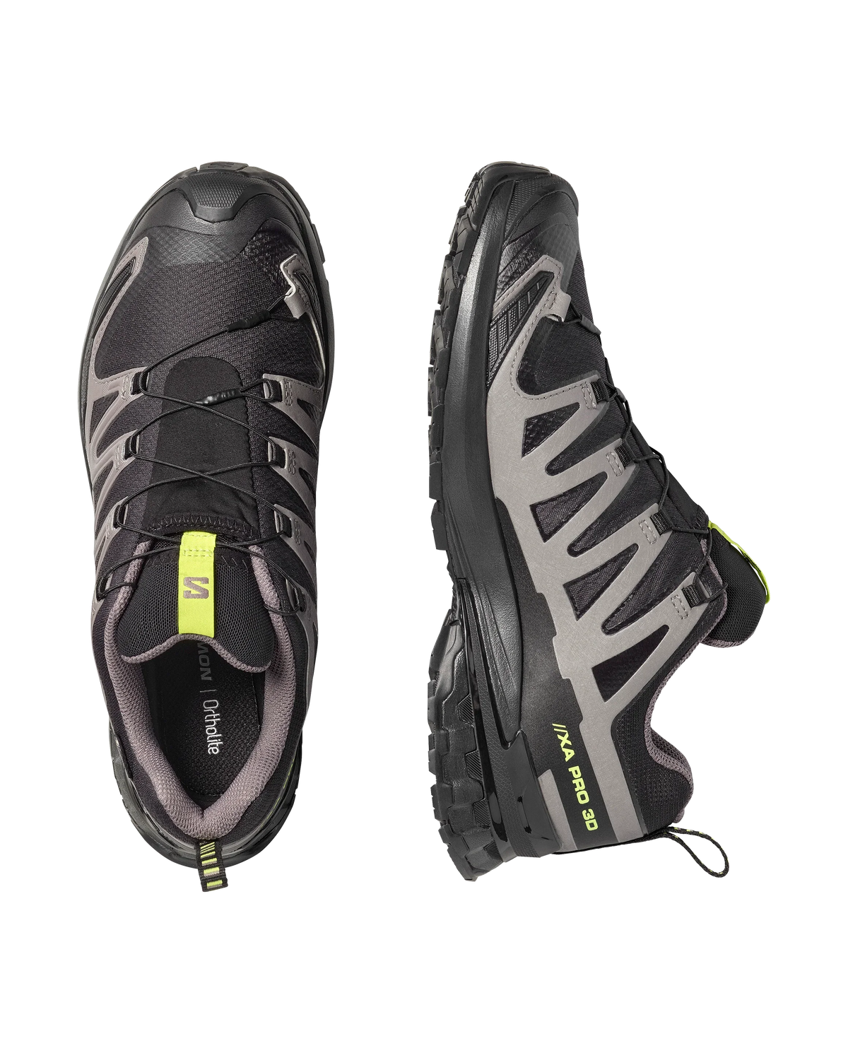 Salomon XA PRO 3D V9 GORE-TEX Black / Dark Gull Gray / Acid Lime