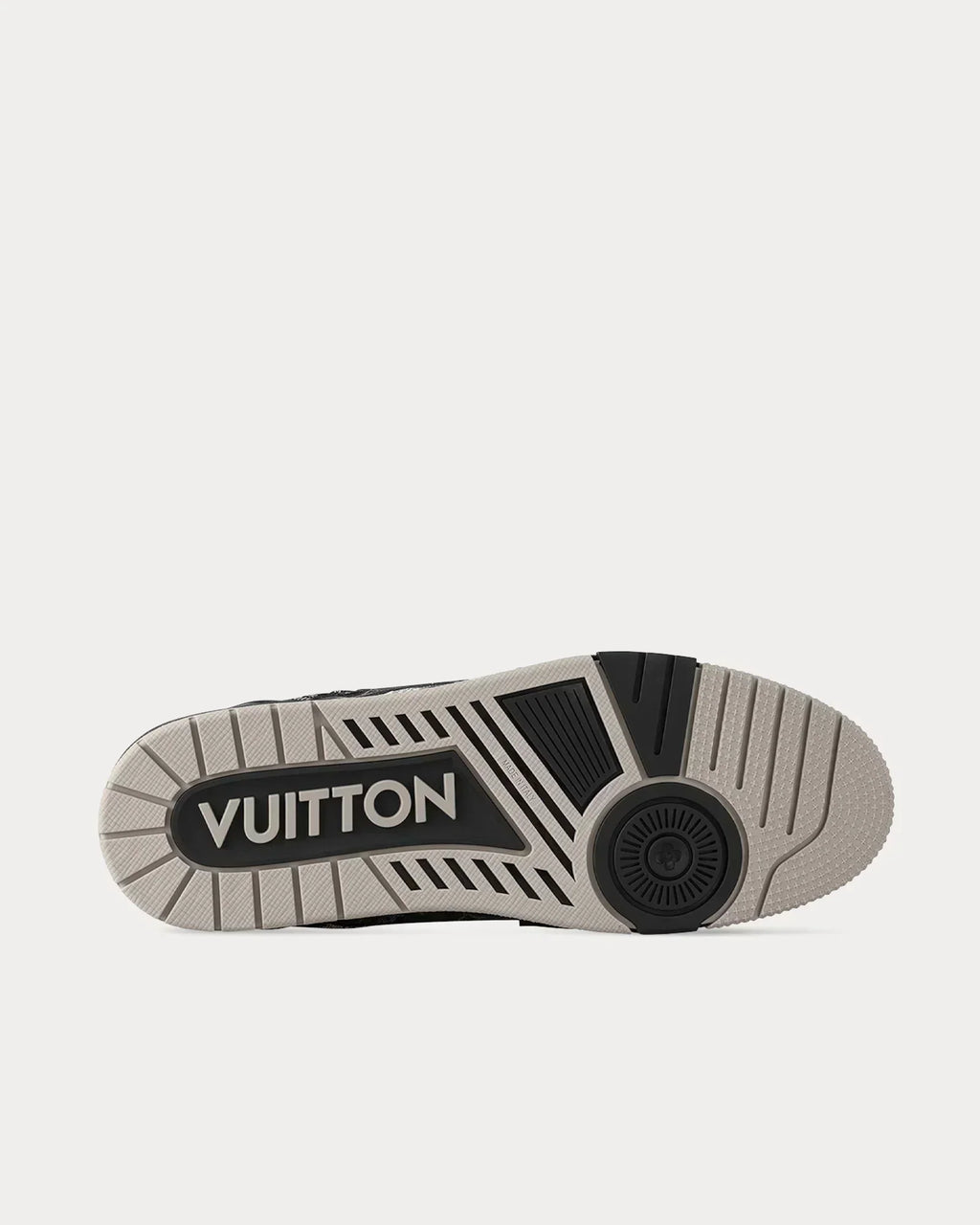 Louis Vuitton LV Trainer Sneaker Black Denim Monogram