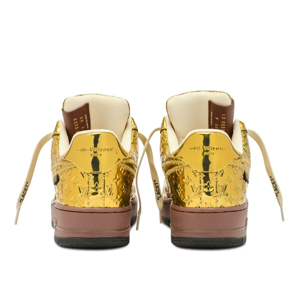 Louis Vuitton x Nike Air Force 1 Low 'Gold'