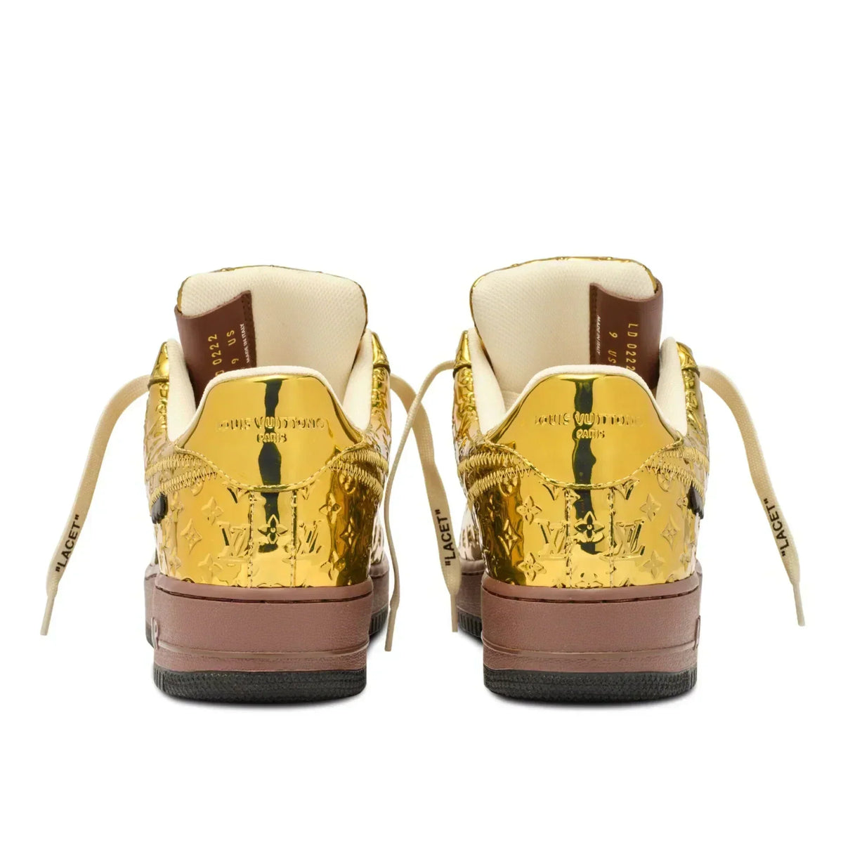 Louis Vuitton x Nike Air Force 1 Low 'Gold'