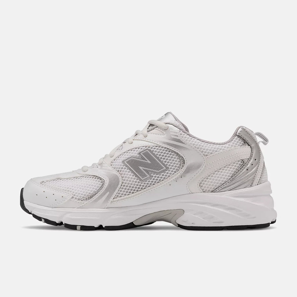 New Balance 530 WHITE with SILVER METALLIC
