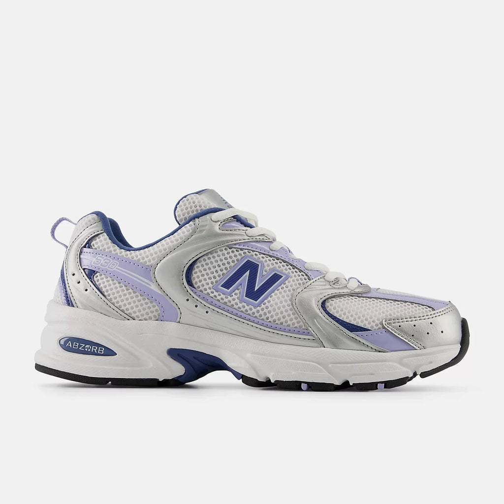 New Balance 530 SILVER METALLIC with DAYBREAK and MAGIC BLUE