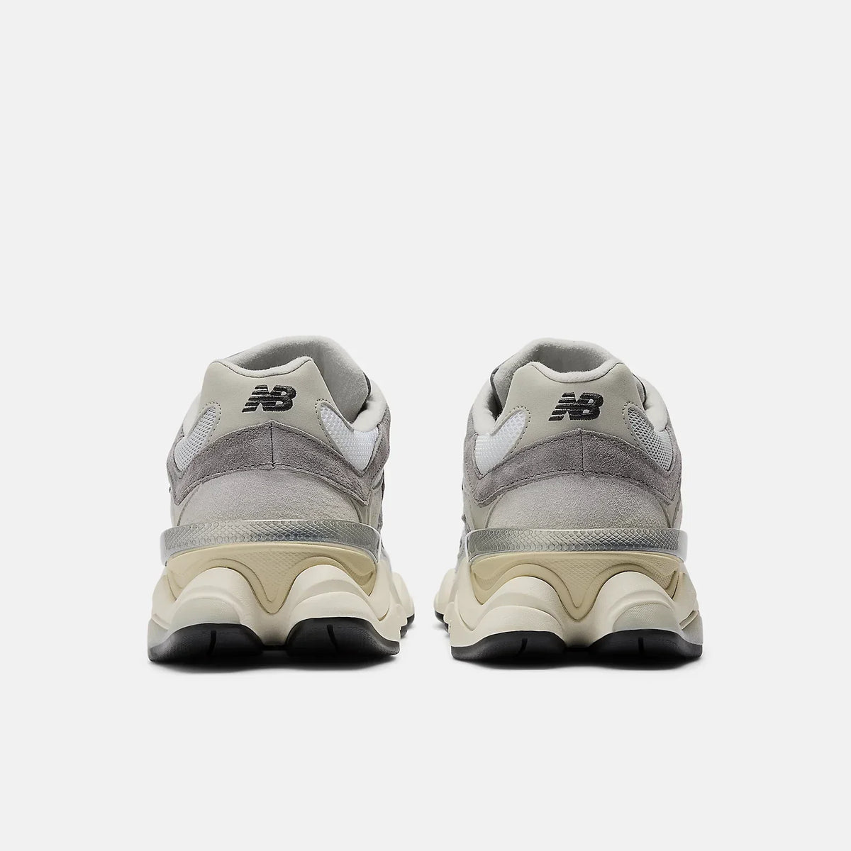 New Balance 9060 RAIN CLOUD with CASTLEROCK and White